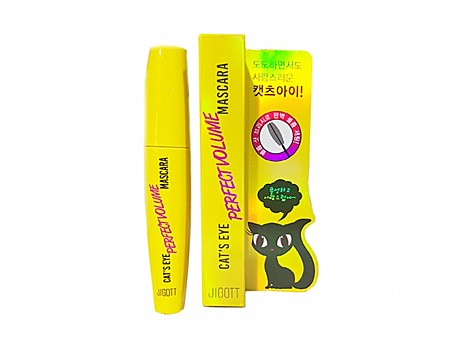 JIGOTT Тушь для ресниц ОБЪЕМ Cat's Eye Perfect Volume Mascara, 12 гр