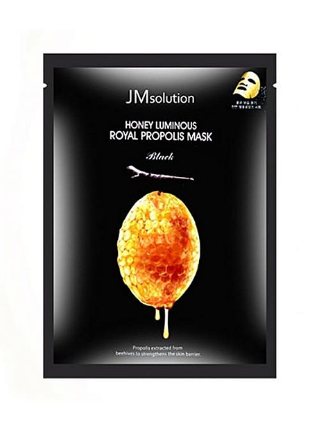 JMsolution Тканевая маска с прополисом, Honey Luminous Royal Propolis Mask 30мл