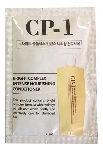 ESTHETIC HOUSE Кондиционер для волос ПРОТЕИНОВЫЙ CP-1 BС Intense Nourishing Conditioner Vers 2.0., 8мл, 1 шт (пробник)