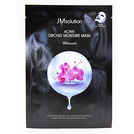 JMsolution Тканевая маска увлажняющая с экстрактом орхидеи ACTIVE ORCHID MOISTURE MASK ULTIMATE30 мл