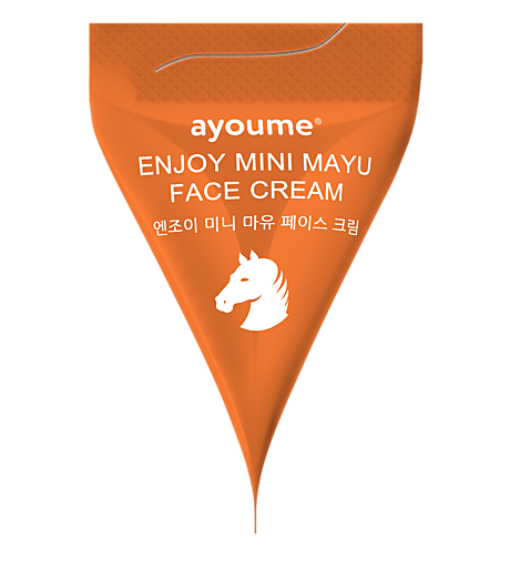 AYOUME  Крем для лица с лошадиным маслом (пирамидка) ENJOY MINI MAYU FACE CREAM 3гр