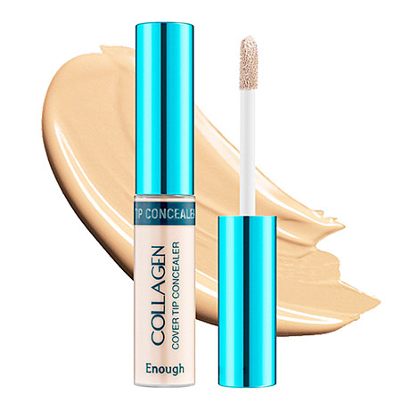 Enough Увлажняющий консилер с коллагеном,COLLAGEN COVER TIP CONCEALER, тон 02, 5 мл