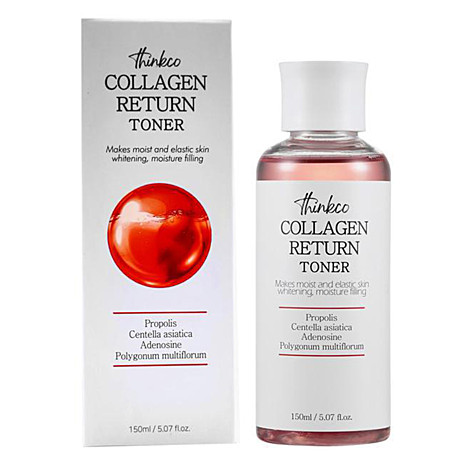 THINKCO Тонер для лица восстанавливающий КОЛЛАГЕН Collagen Return TONER, 150 мл