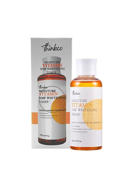 THINKCO Тонер для лица увлажняющий ВИТАМИНИЗИРОВАННЫЙ Moisture Vitamin NMF Whitening Toner, 150 мл