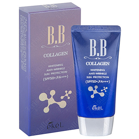 EKEL BB крем КОЛЛАГЕН Collagen BB Cream SPF50/PA+++, 50 мл