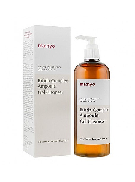 Ma:nyo Нежный очищающий гель Маньо для чувствительной кожи Bifida Complex Ampoule Gel Cleanser, 400 ml