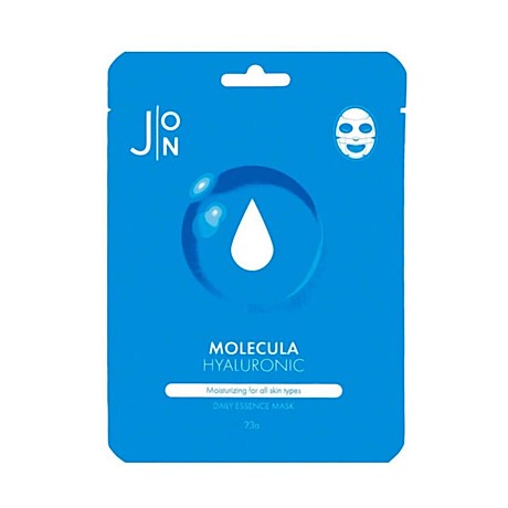 J:on Маска для лица тканевая с улиточным муцином - Molecula snail daily essence mask (Корея), 23мл, 1шт