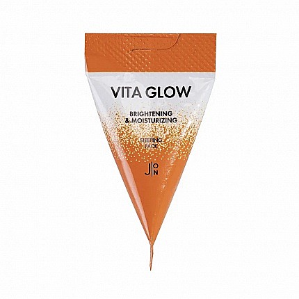 J:ON ВИТАМИНЫ  Маска для лица пирамидка Vita Glow Brightening&Moisturizing Sleeping Pack , 1шт