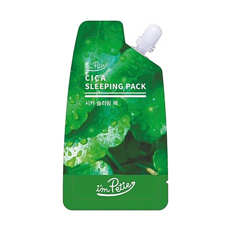 I'M PETIE Ночная маска ЧАЙНОЕ ДЕРЕВО Tea Tree Sleeping Pack, 20 г