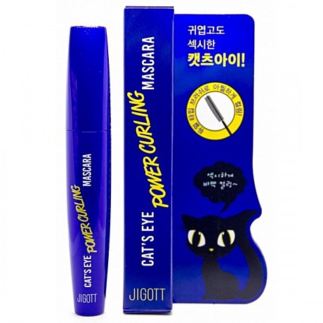 JIGOTT Тушь для ресниц ПОДКРУЧИВАНИЕ Cat's Eye Power Curling Mascara, 12 гр