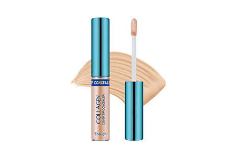 Enough Увлажняющий консилер с коллагеном,COLLAGEN COVER TIP CONCEALER, тон 01, 5 мл